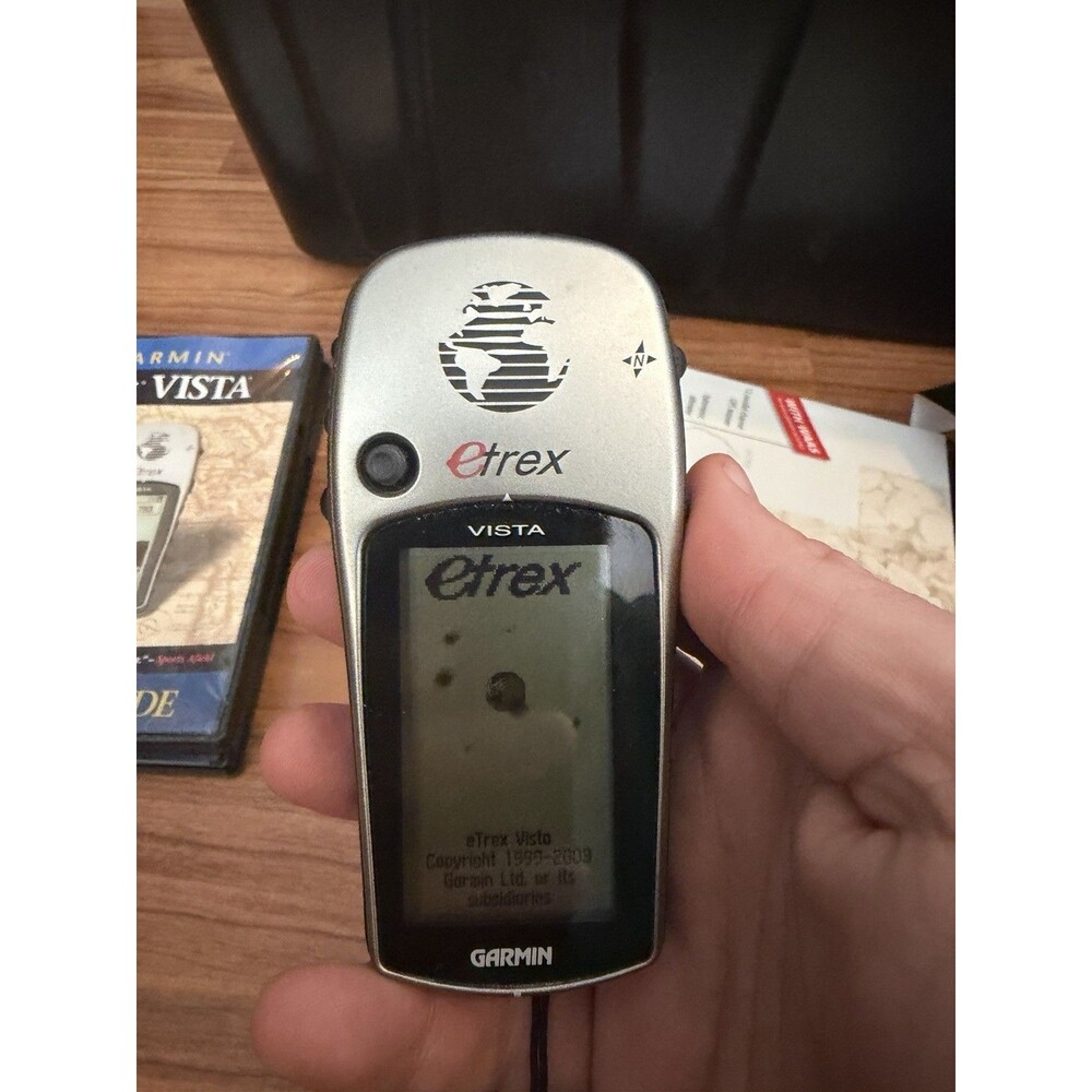 Garmin Etrex Vista Silver Handheld GPS WAAS Compass